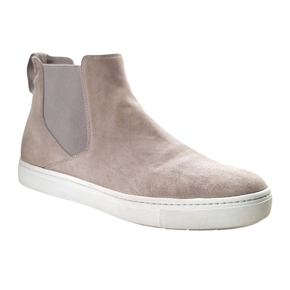 Vince Newlyn Chelsea Nubuck Suede Boot Sneaker Minimalist Neutral 7.5